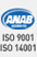 ANAB - ISO 9001, ISO 14001